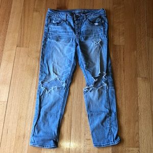 💙American Eagle High Waisted Tom-girl Jeans